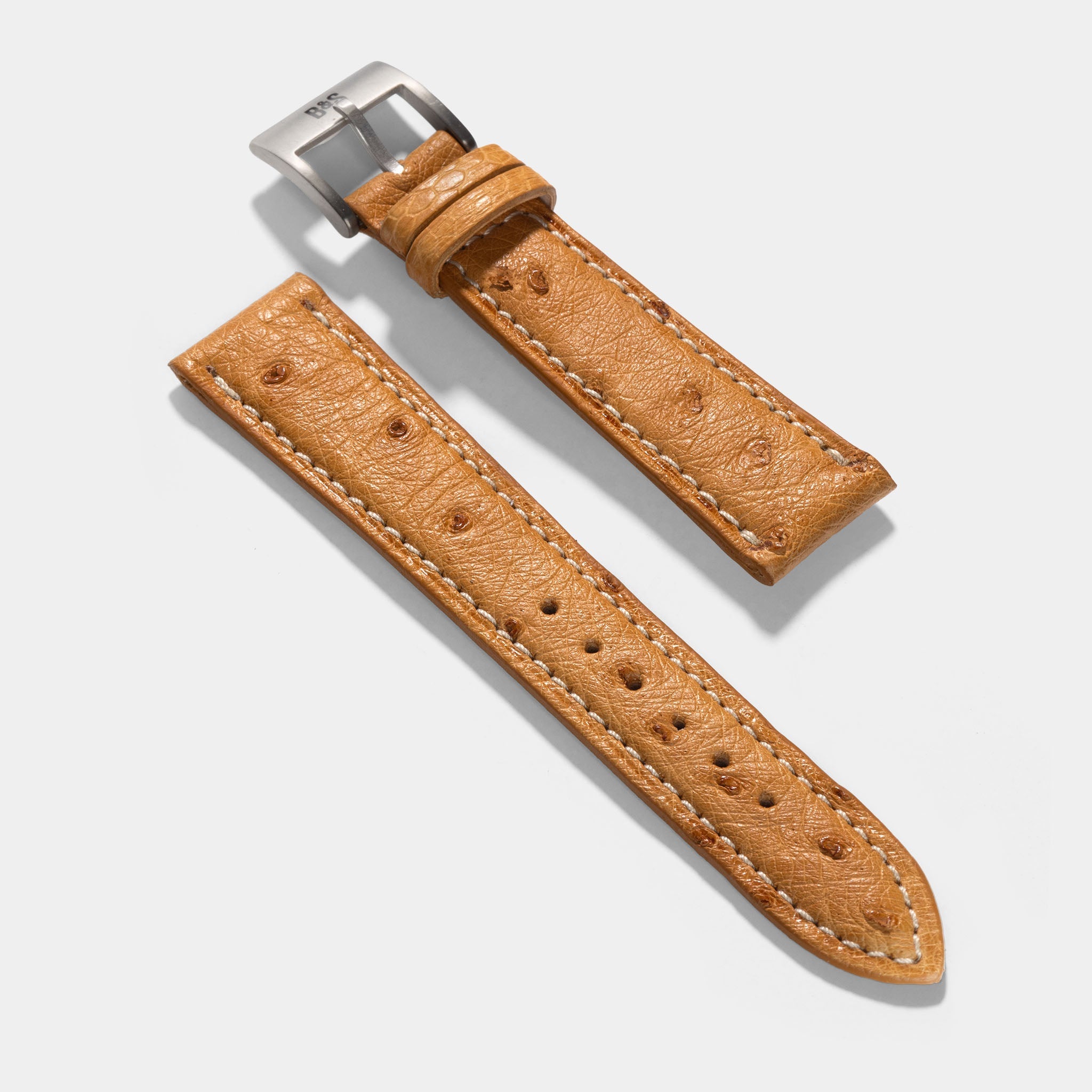 The Ostrich Leather Watch Strap