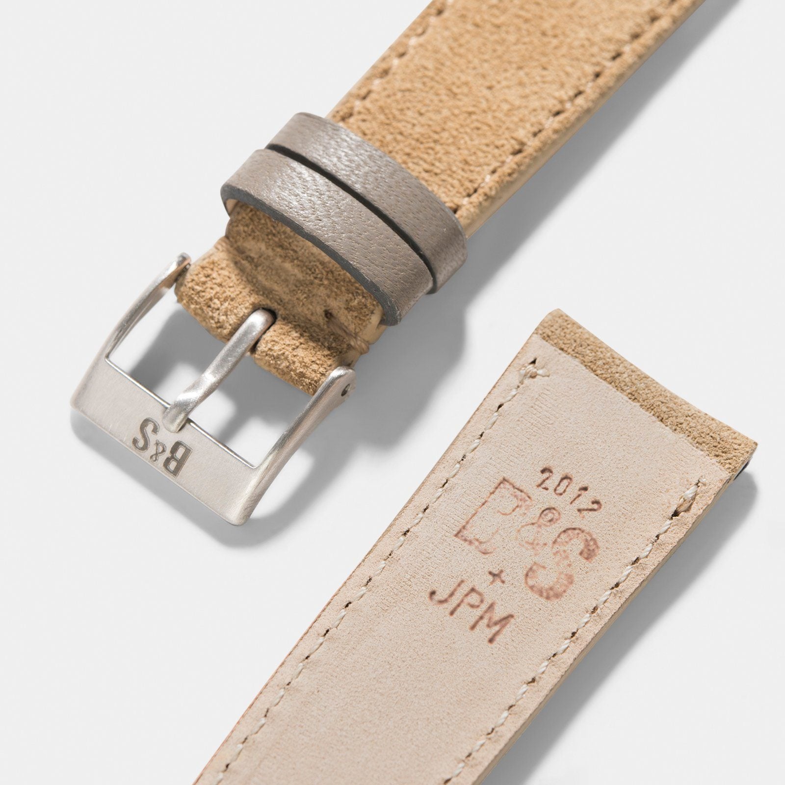 Horlogeband voor IWC Portofino - Refined Light Brown Suede