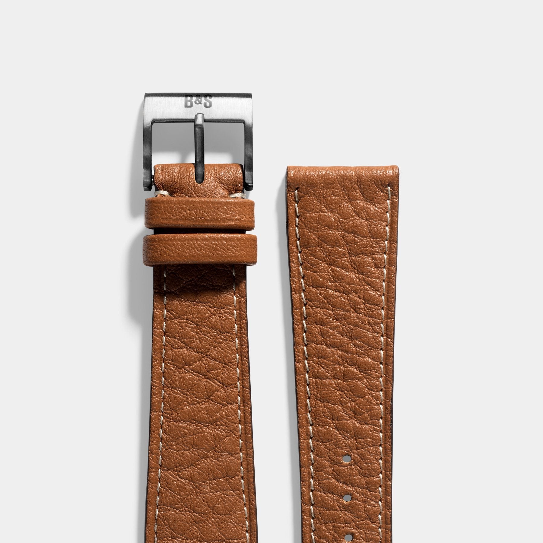 Taurillon Noisette Brown Leren Horlogeband