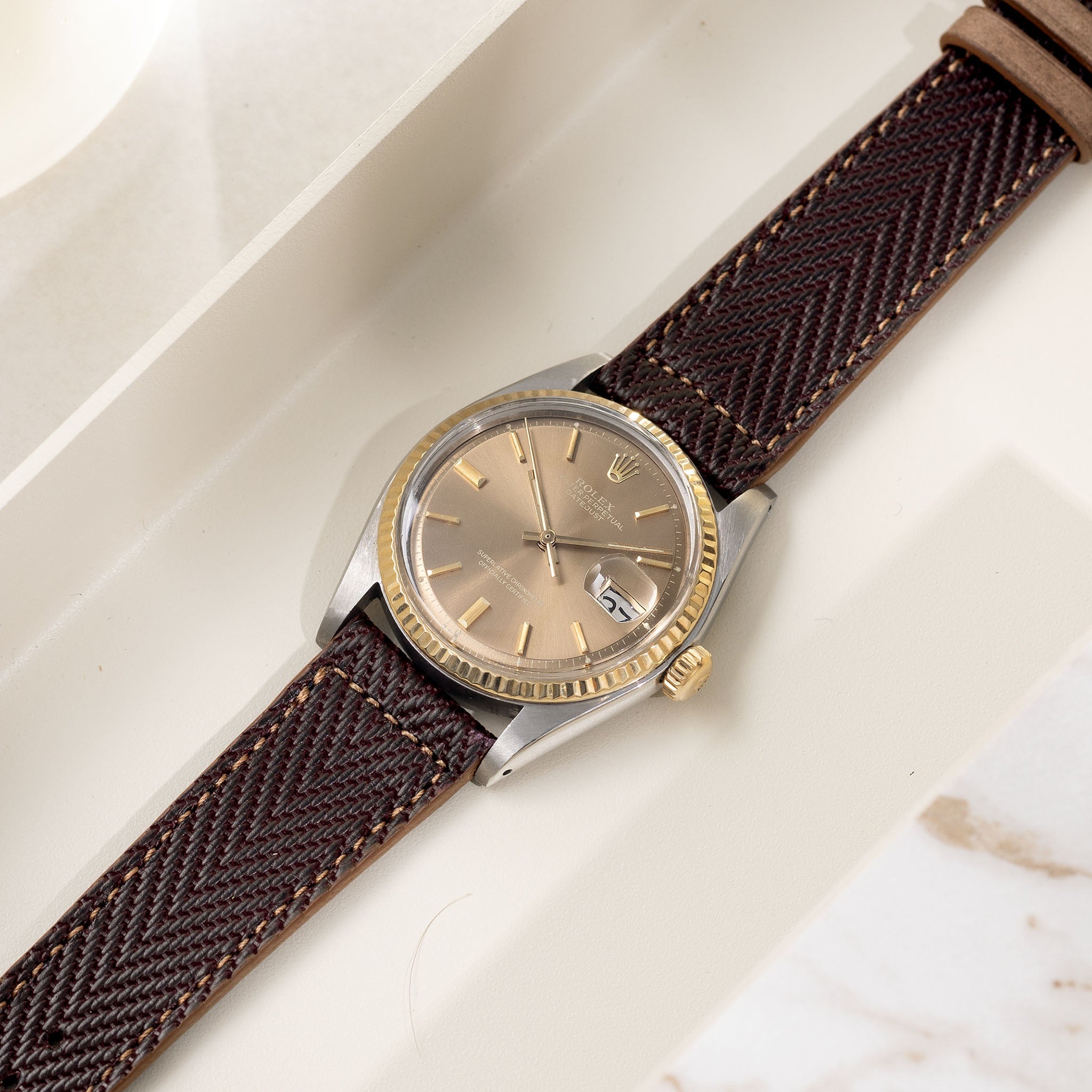 The Limited Edition ManhattanRollie Leather Watch Strap – Charity Edition