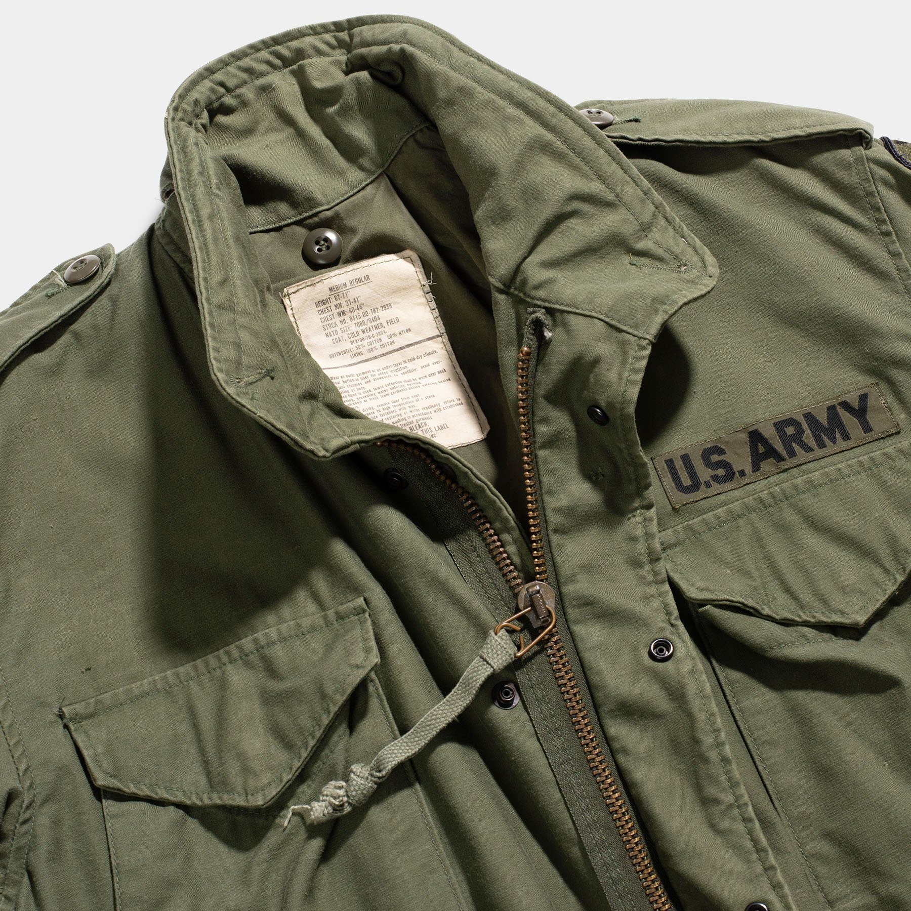 VINTAGE 1979 INSCOM M-65 FIELD JACKET