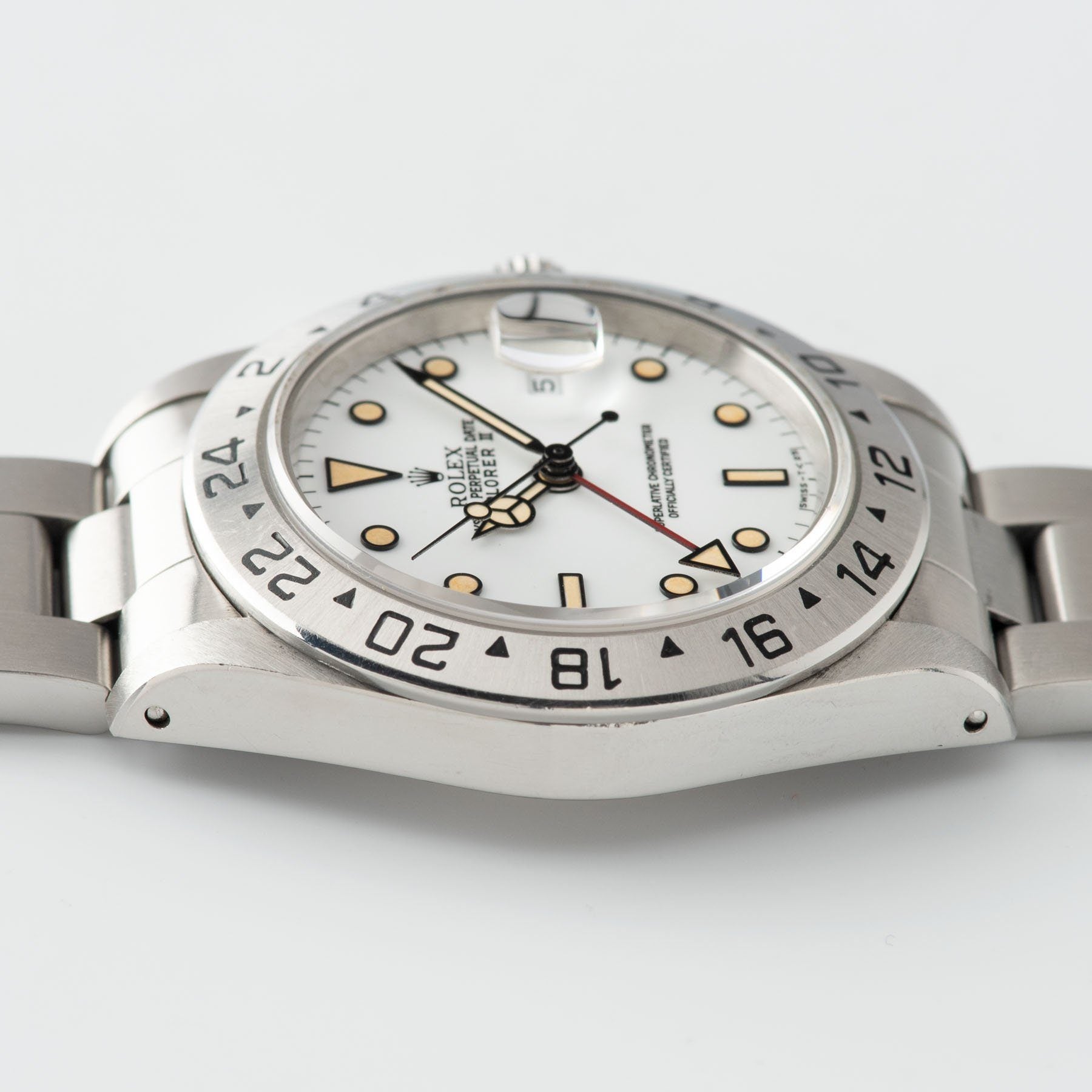 Rolex Explorer 2 White Dial 16570