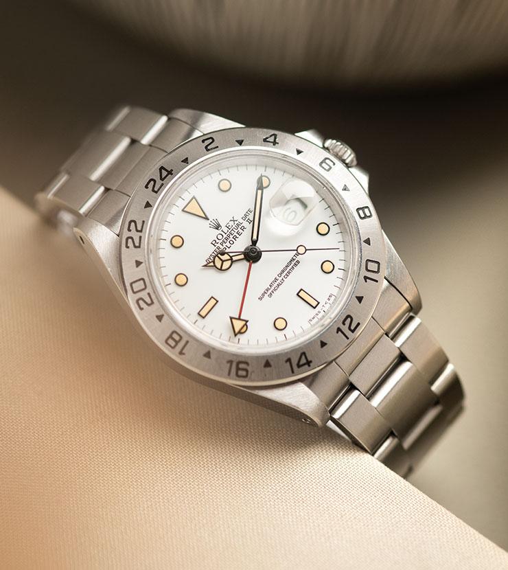 Rolex Explorer 2 White Dial 16570