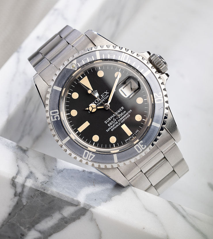 Rolex Submariner Date 1680 Mk2 Dial Box and Papers