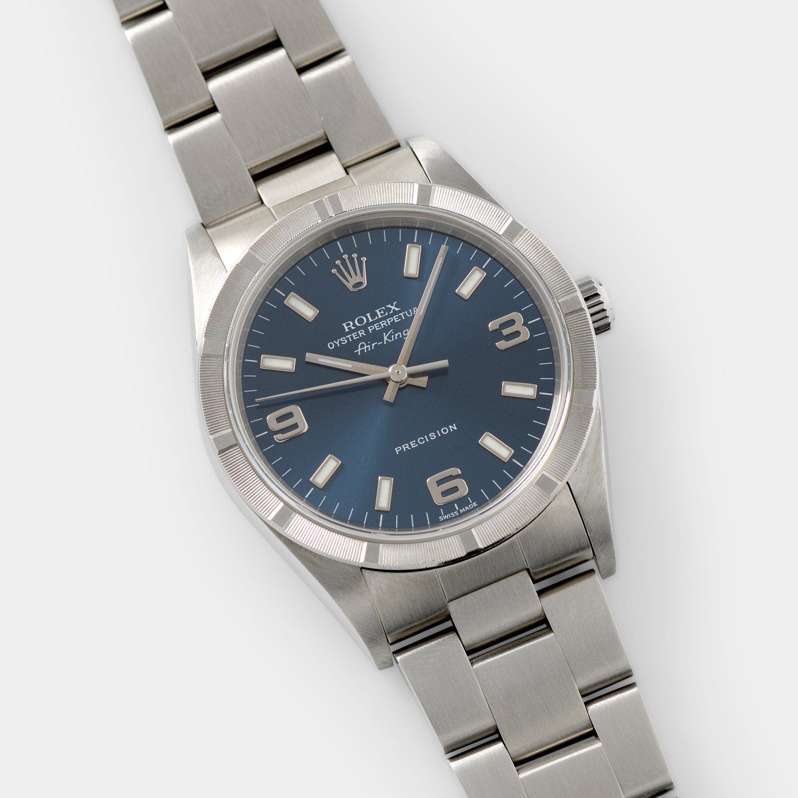 Rolex Air King Reference 14010 Blue Explorer Dial