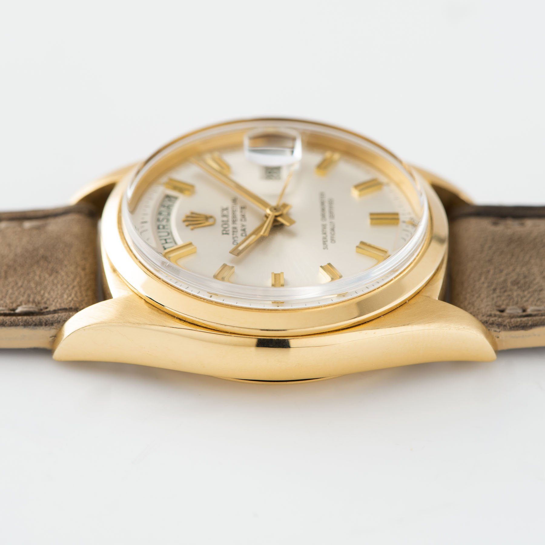 Rolex Day-Date Yellow Gold Wide Boy Dial 1802