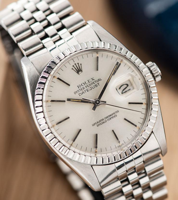 Rolex Datejust Silver Dial 16030