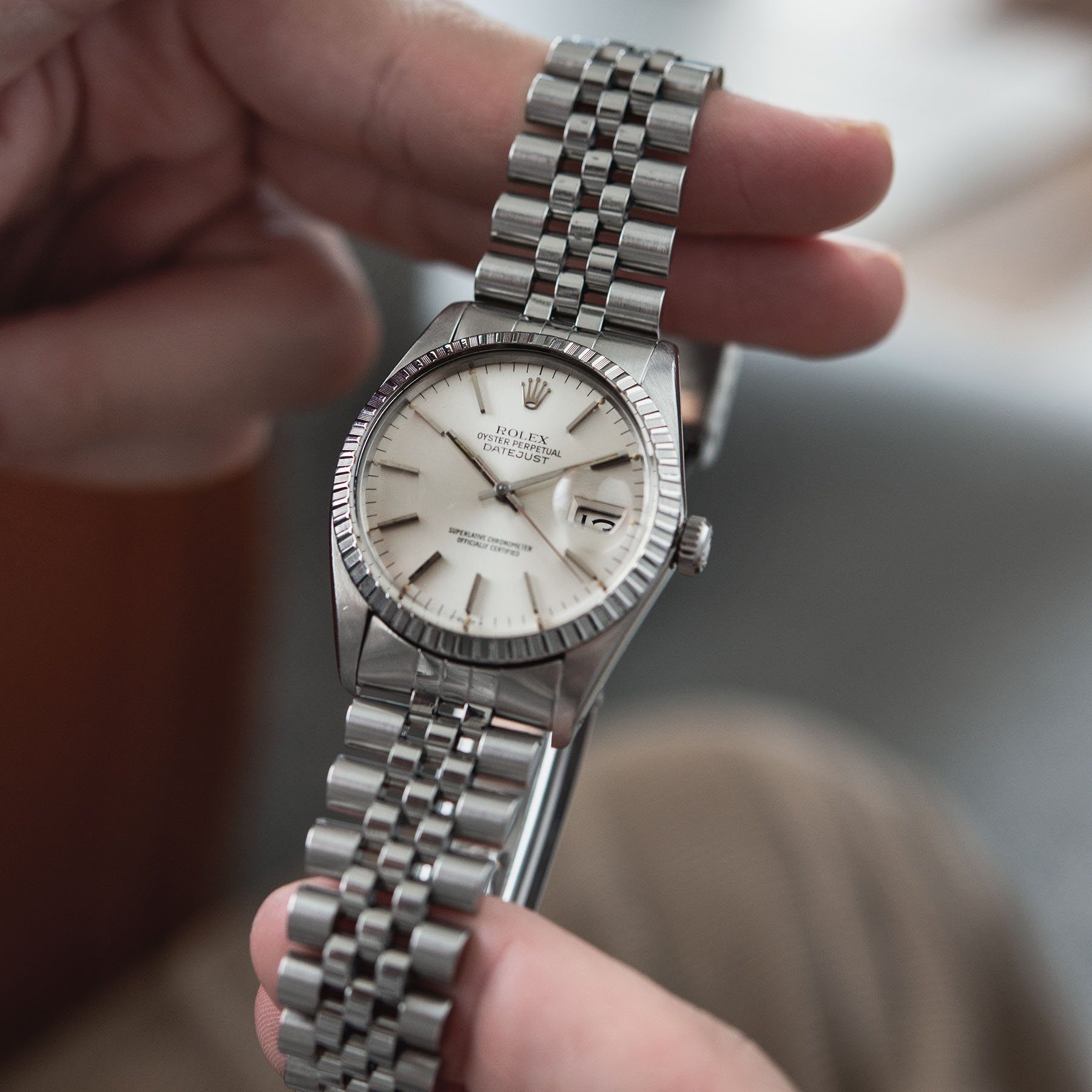 Rolex Datejust Silver Dial 16030