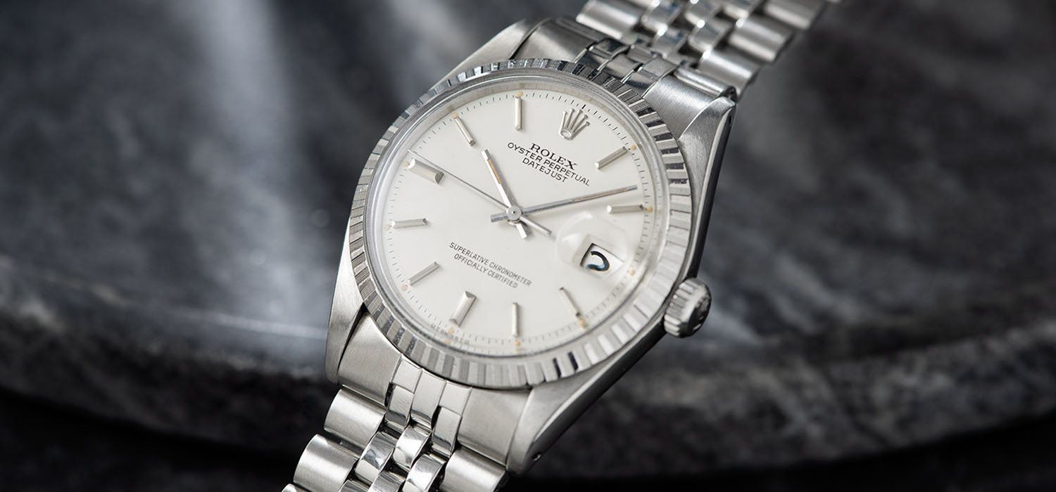 Rolex Datejust White Sigma Dial 1603