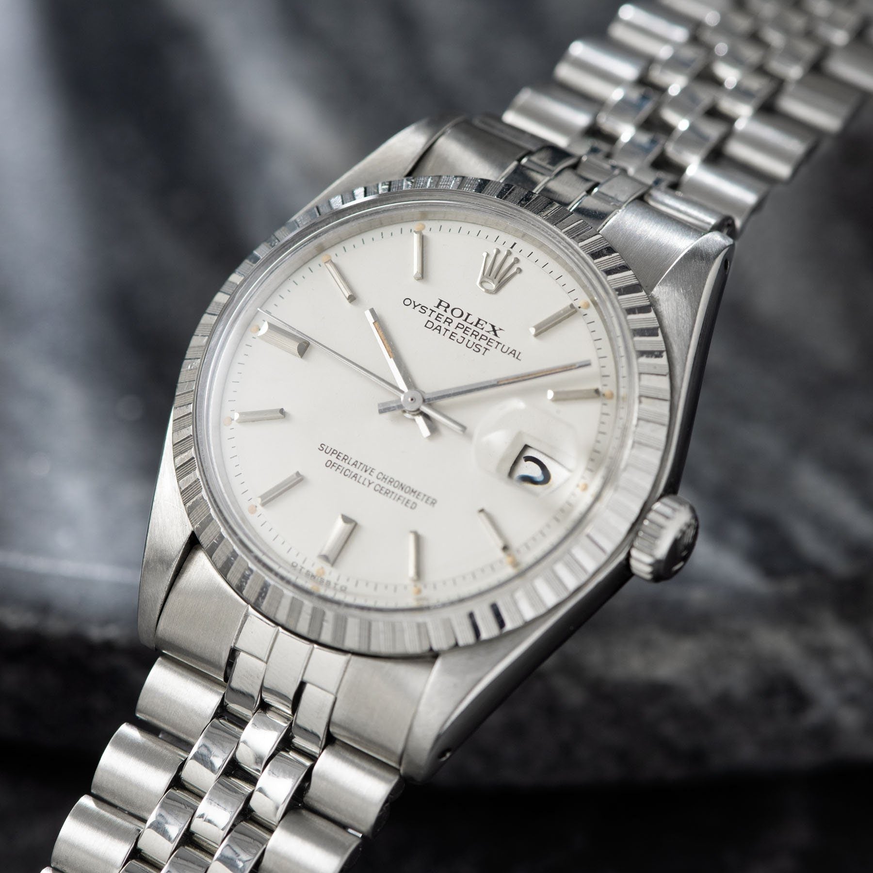 Rolex Datejust White Sigma Dial 1603