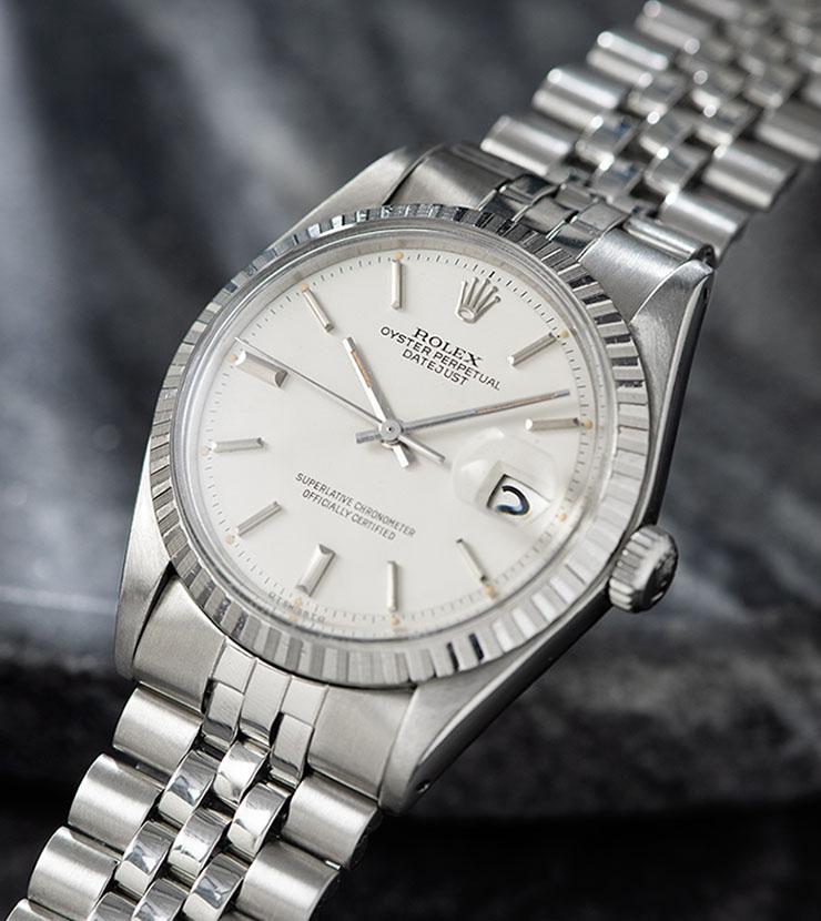 Rolex Datejust White Sigma Dial 1603