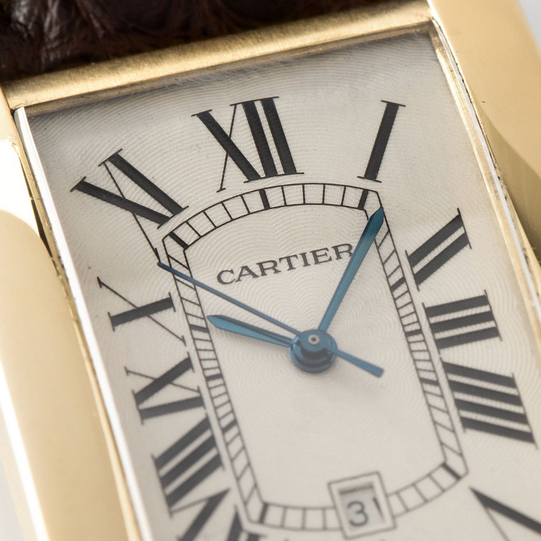 Cartier Tank Américaine Jumbo Yelow Gold ref 1740