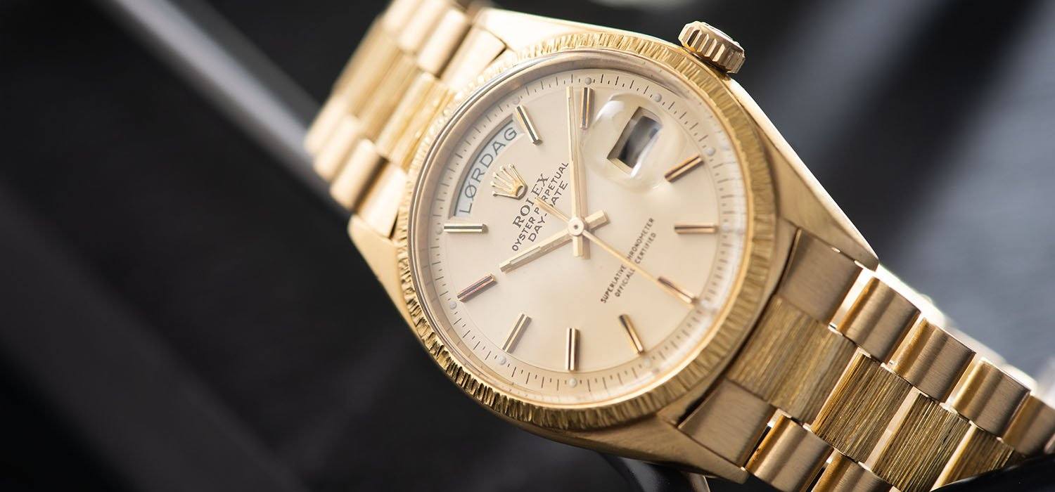 Rolex Day-Date Champagne Dial Yellow Gold 1807