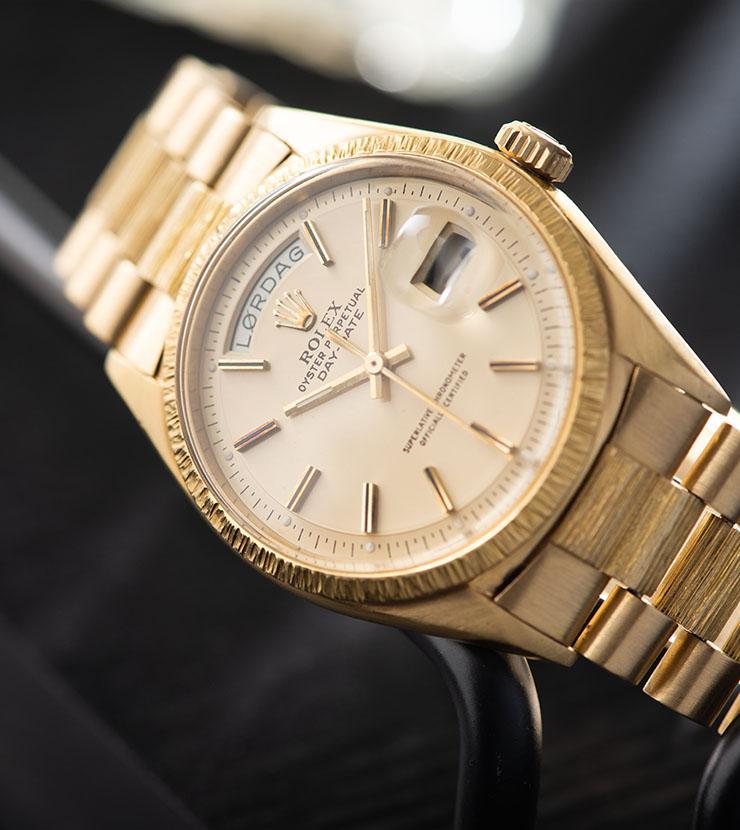 Rolex Day-Date Champagne Dial Yellow Gold 1807