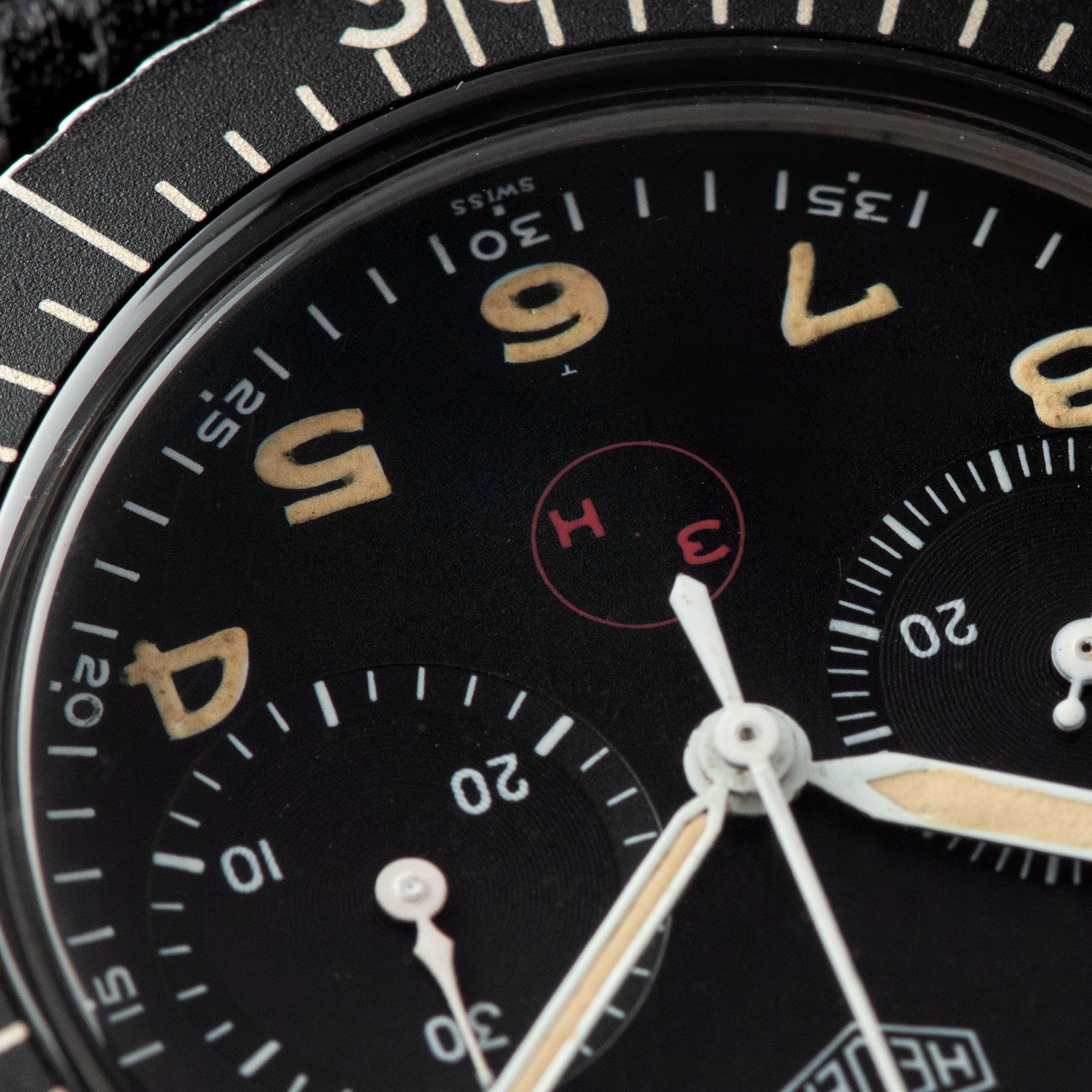 Heuer Chronograph German Issued Flyback 1550SG