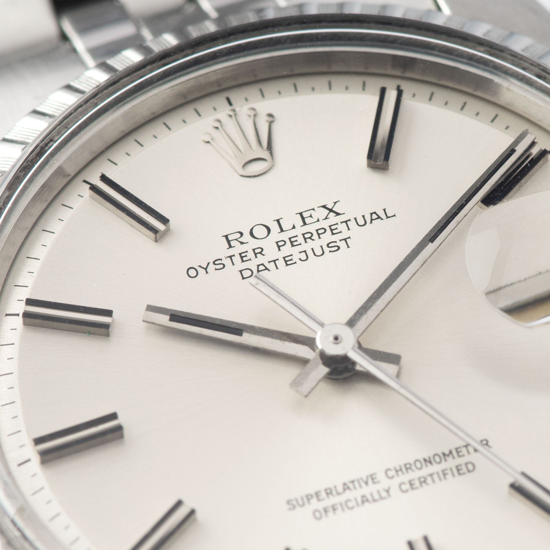 Rolex Datejust Silver Sigma Dial 1603