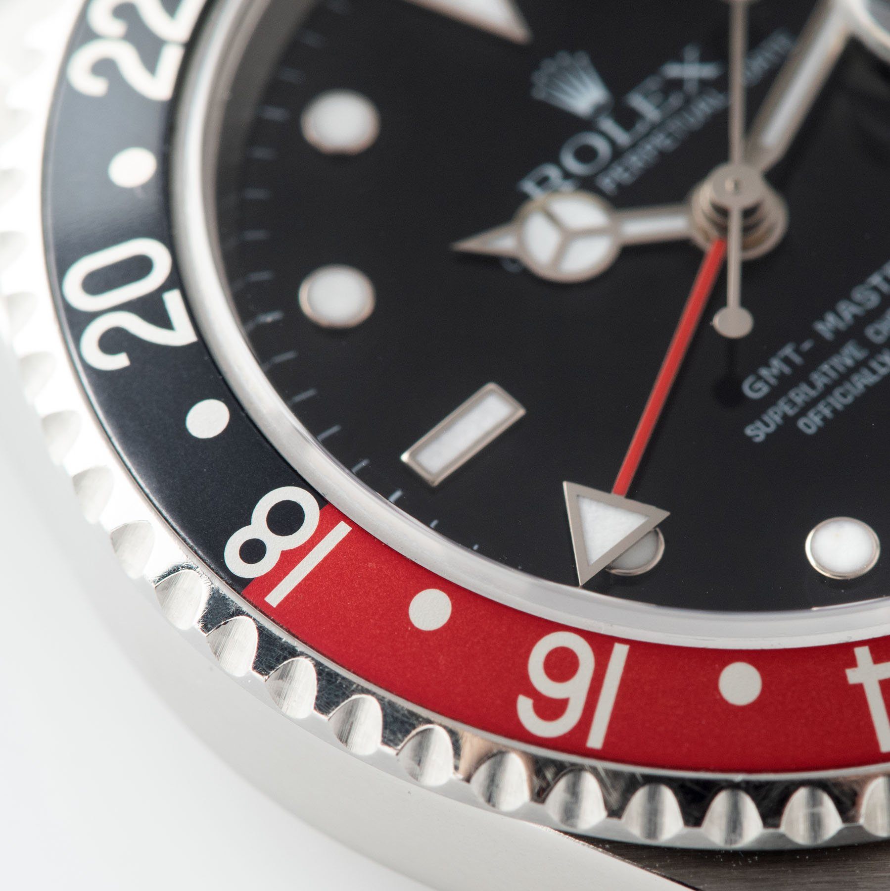 Rolex GMT-Master 2 16710  Rectangular dial Box and Papers