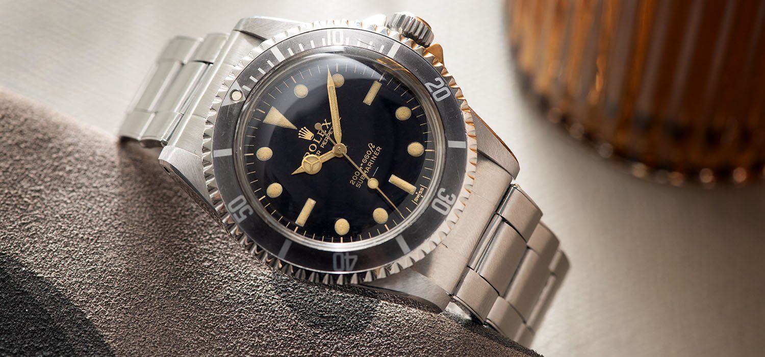 Rolex Submariner 5513 Gilt Underline Dial