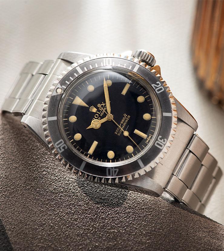 Rolex Submariner 5513 Gilt Underline Dial