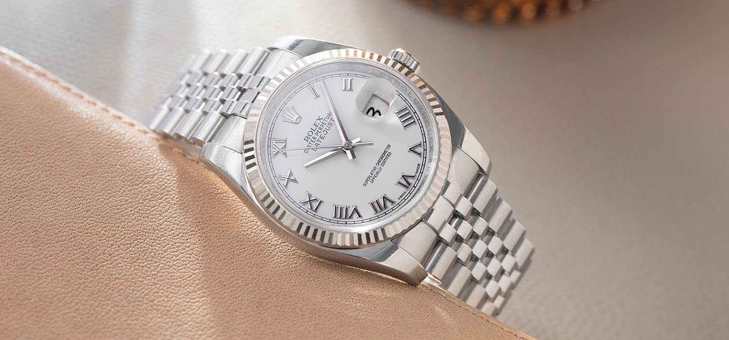 Rolex Datejust White Dial 116234 2014