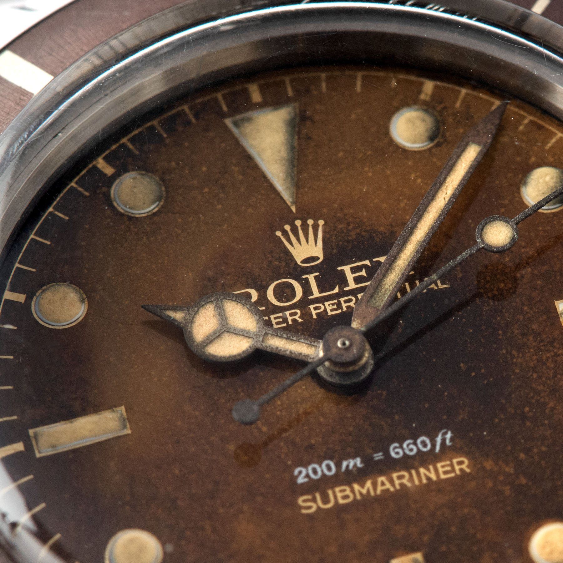 Rolex Submariner 5512 Gilt Tropical Dial