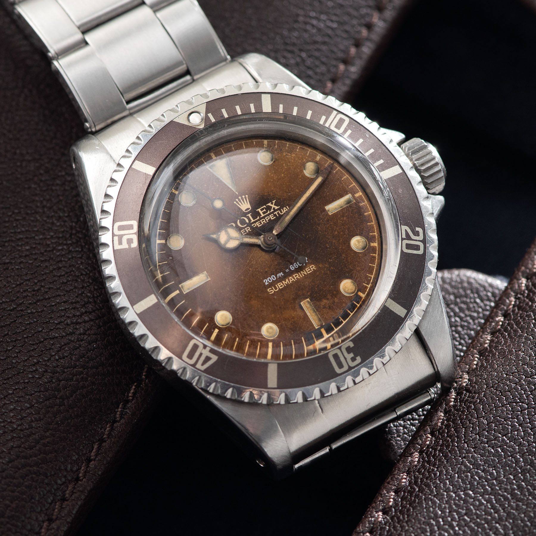 Rolex Submariner 5512 Gilt Tropical Dial