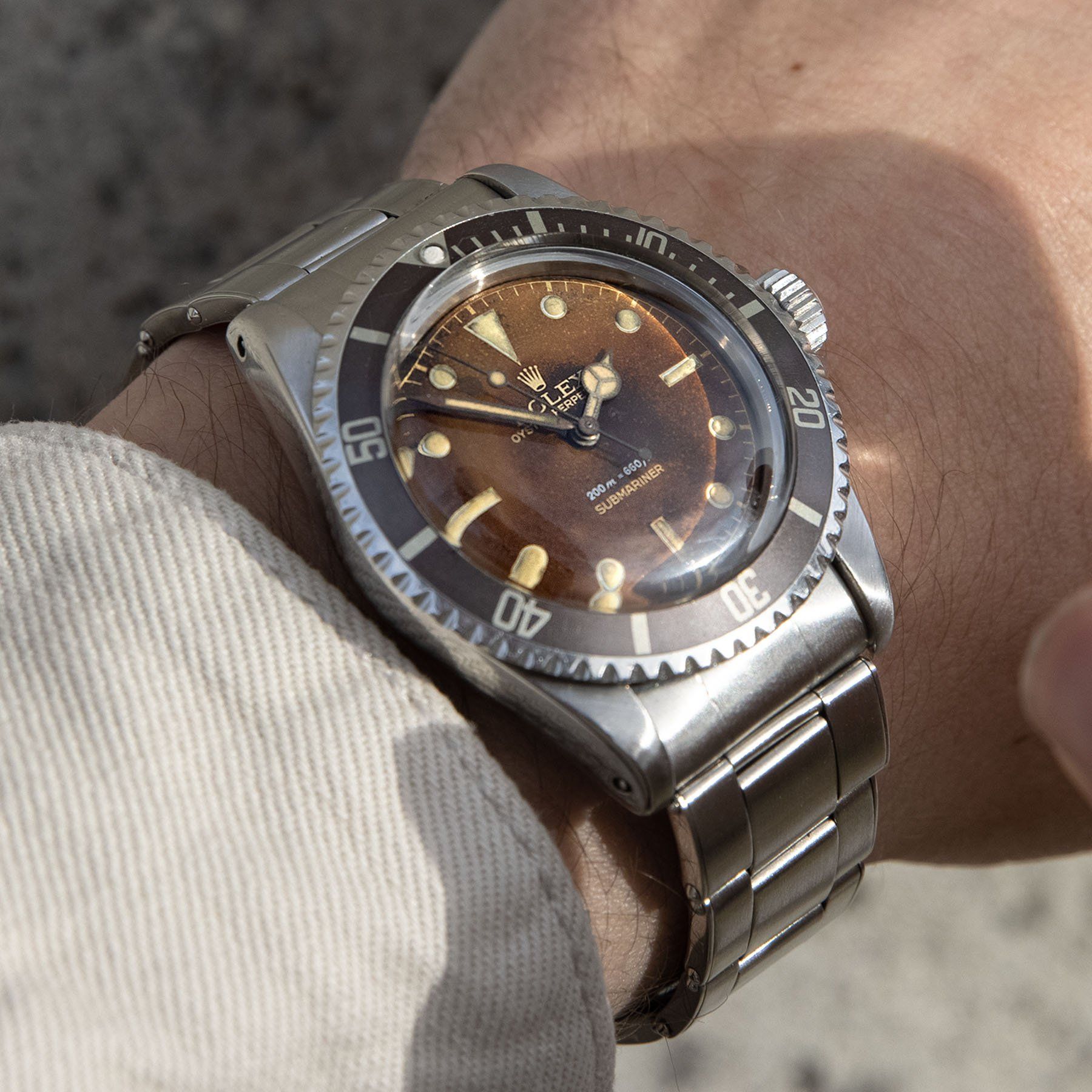 Rolex Submariner 5512 Gilt Tropical Dial