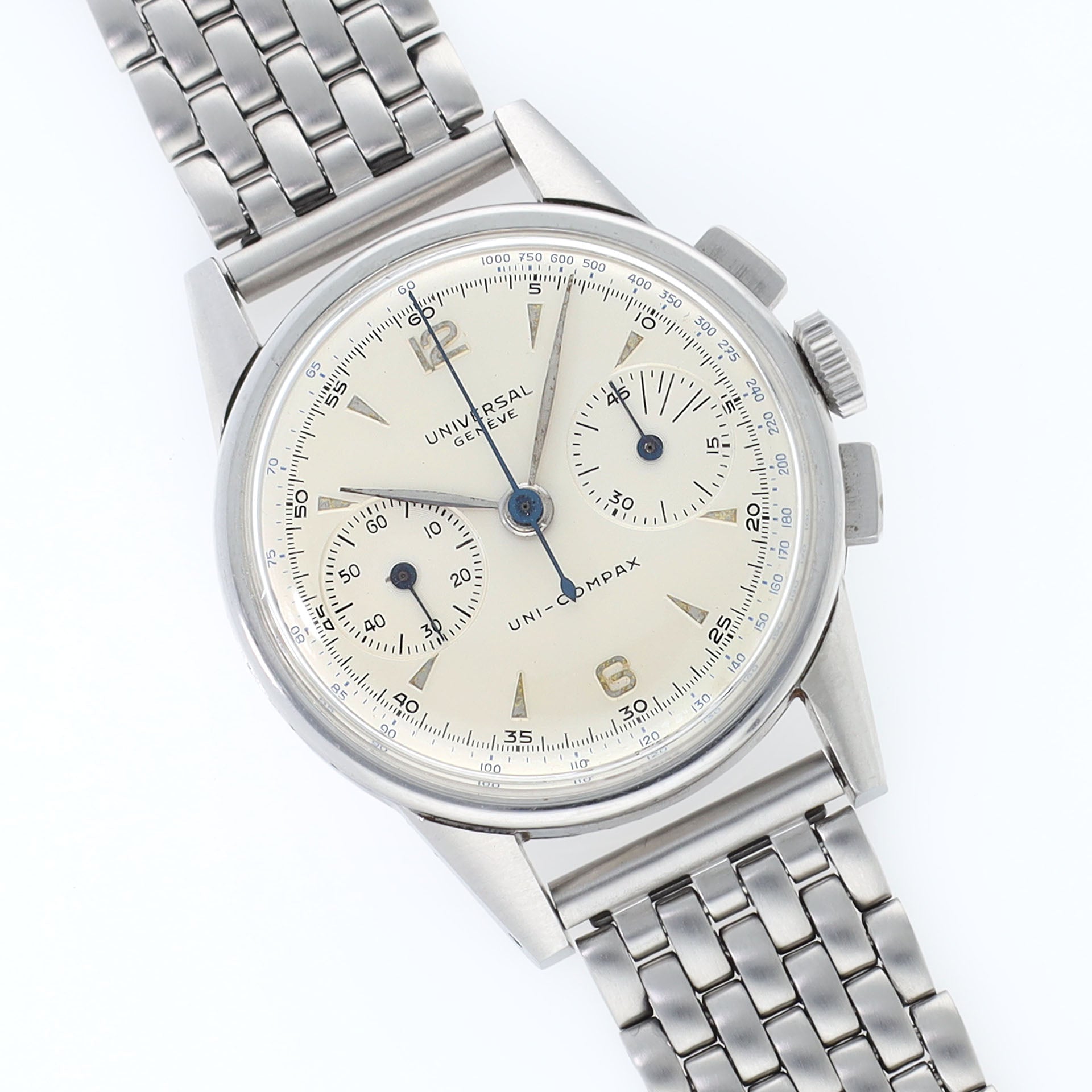 Universal Geneve Unicompax Steel Chronograph