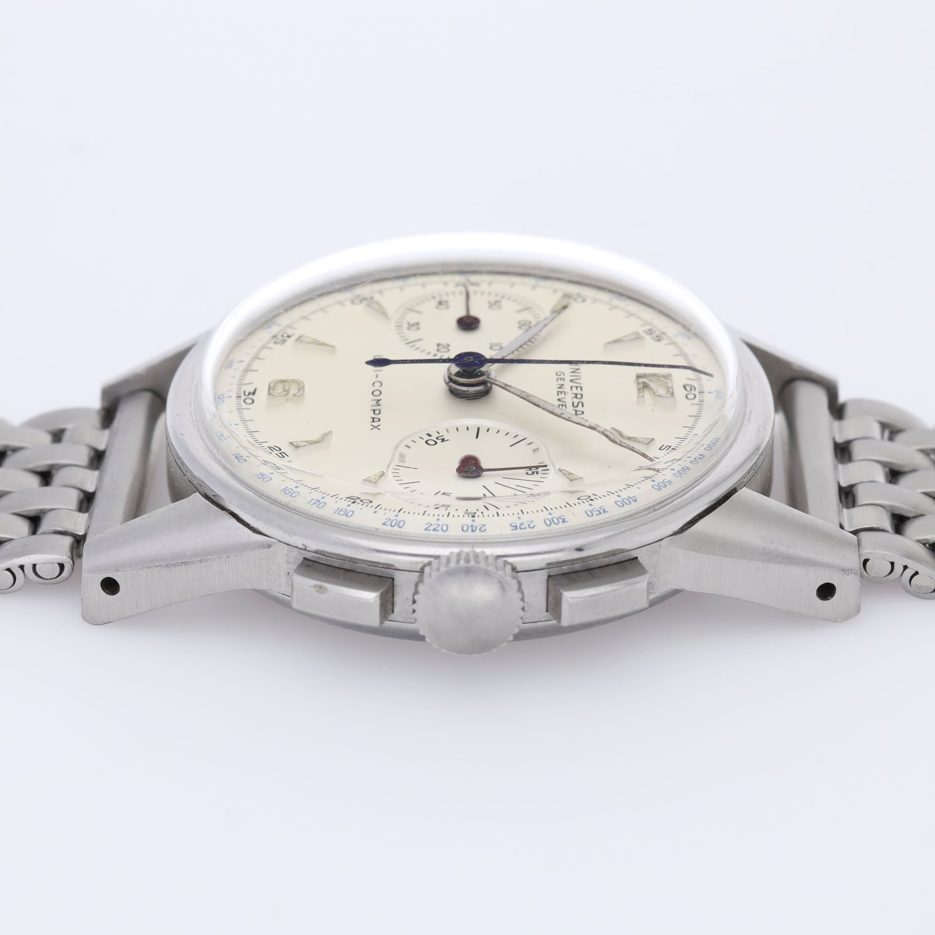 Universal Geneve Unicompax Steel Chronograph