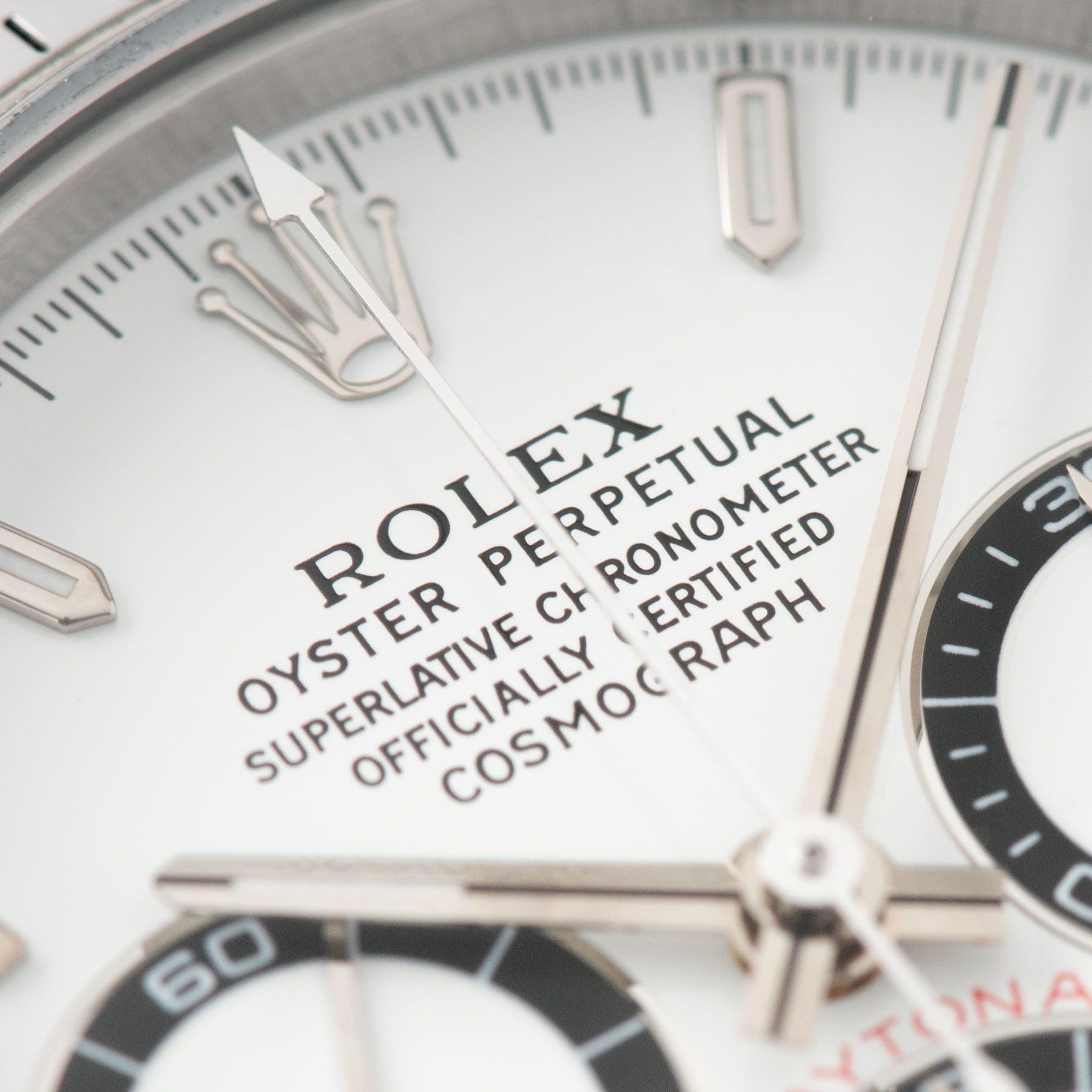 Rolex Daytona Steel 16520 White Dial T-Series