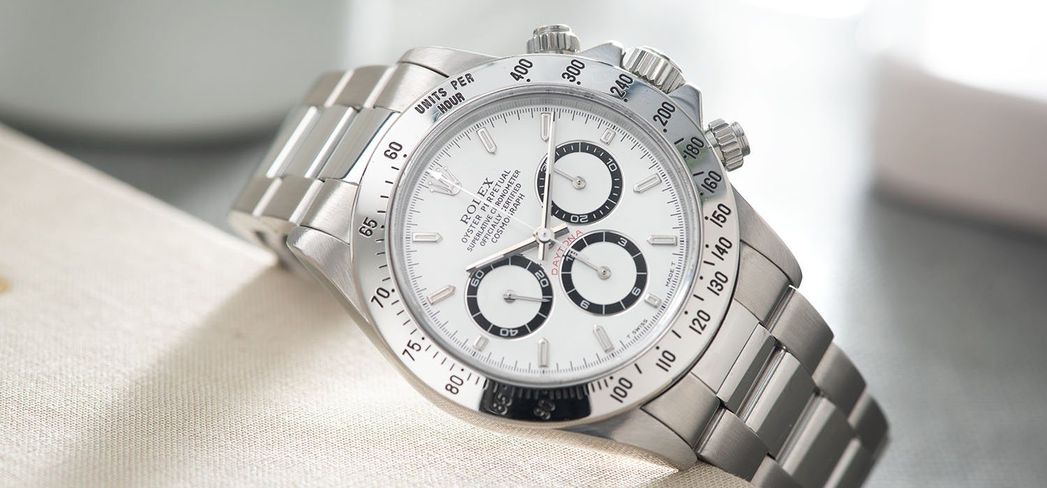 Rolex Daytona Steel 16520 White Dial T-Series