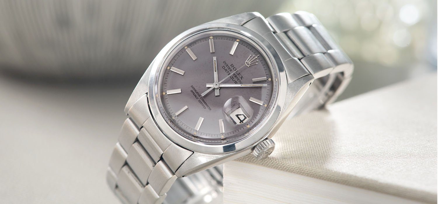 Rolex Datejust Reference 1600 Lavendar Dial