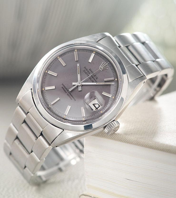 Rolex Datejust Reference 1600 Lavendar Dial