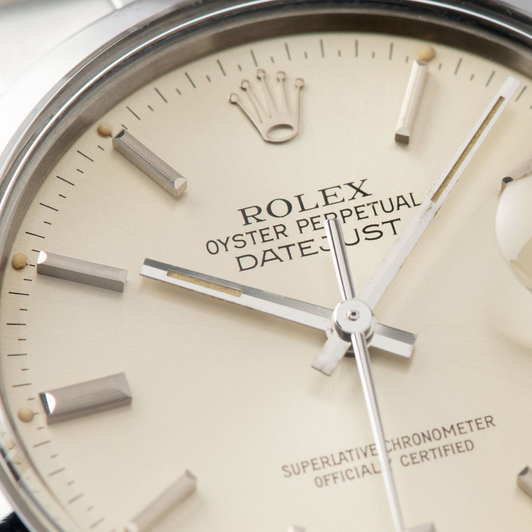 Rolex Datejust Reference 16000 Silver Dial