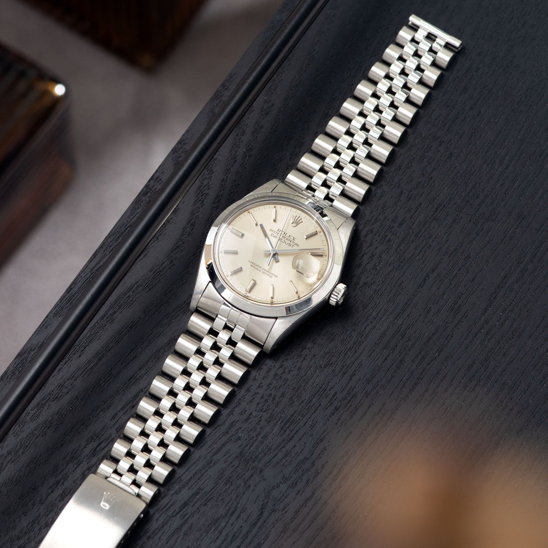 Rolex Datejust Reference 16000 Silver Dial