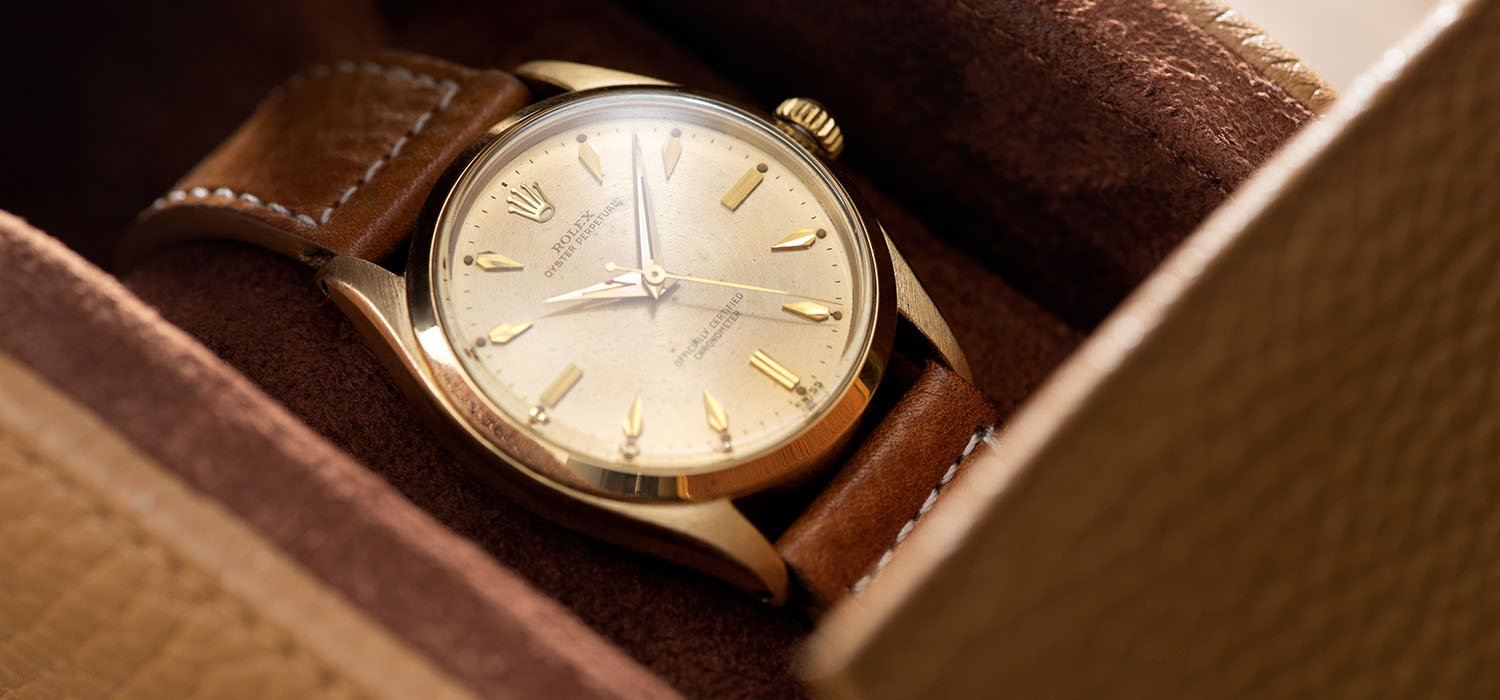 Rolex Oyster Perpetual Yellow Gold 6564