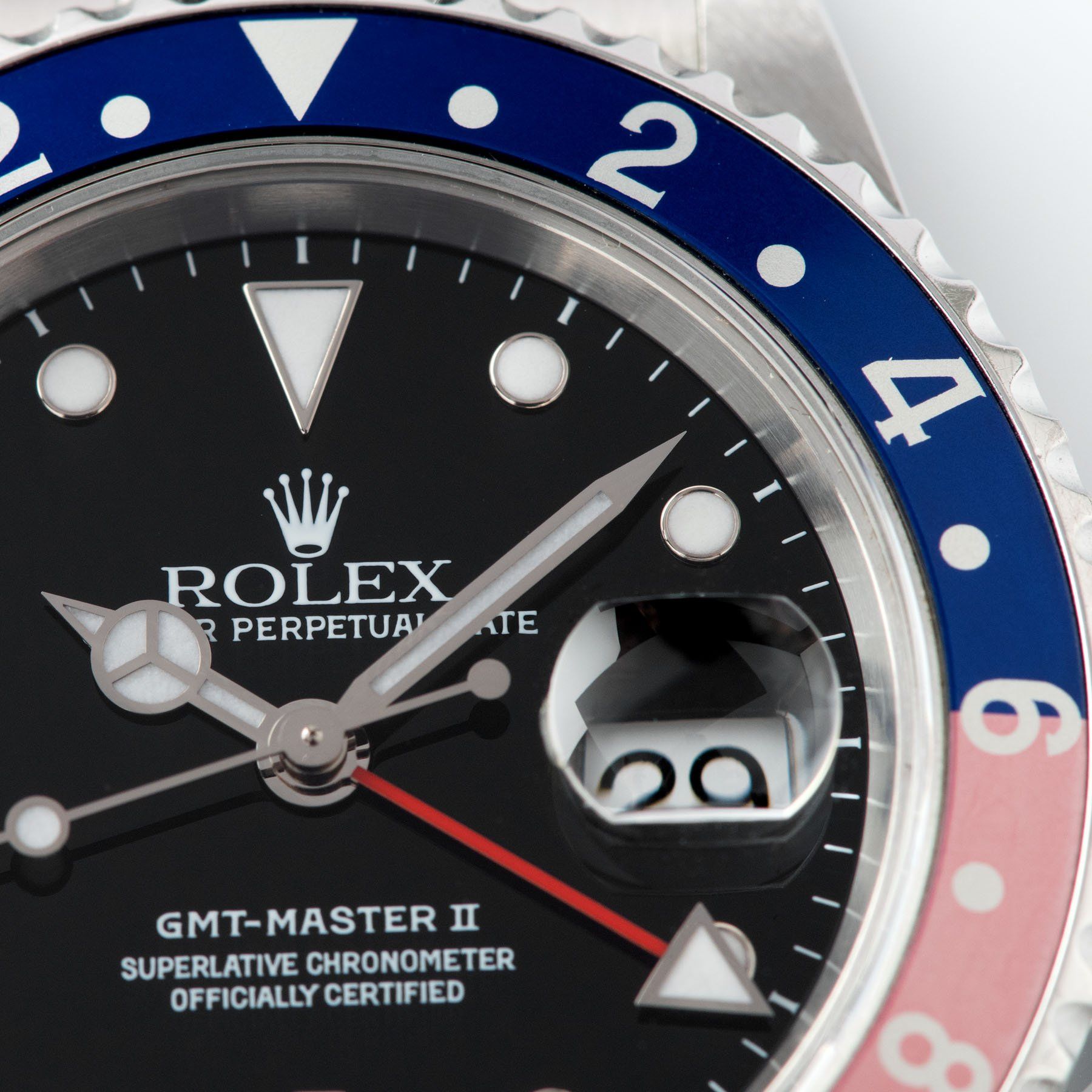 Rolex GMT-Master 2 16710 Pepsi Bezel with Papers