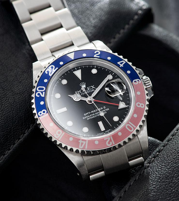 Rolex GMT-Master 2 16710 Pepsi Bezel with Papers