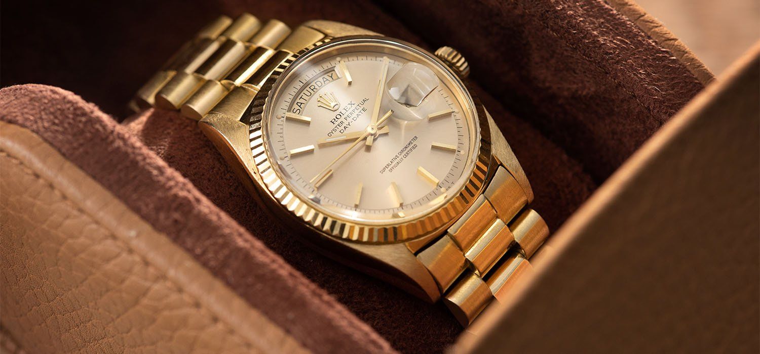 Rolex Day-Date Champagne Dial Yellow Gold 1803