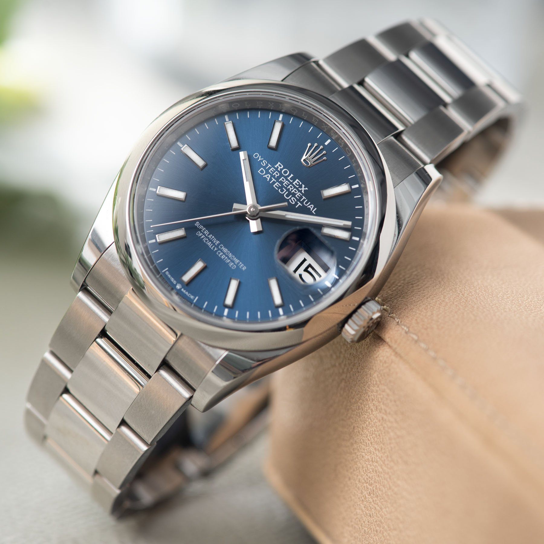 Rolex Datejust Blue Dial 126200 2020