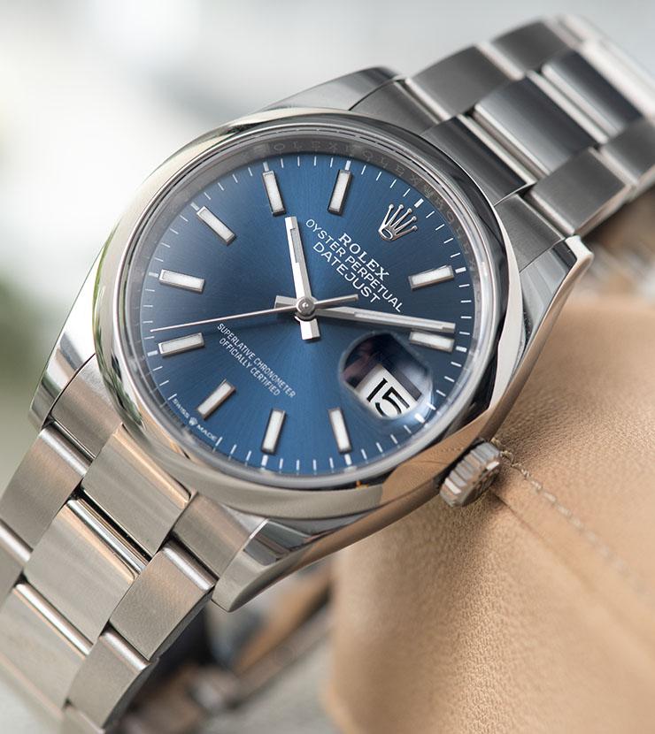 Rolex Datejust Blue Dial 126200 2020