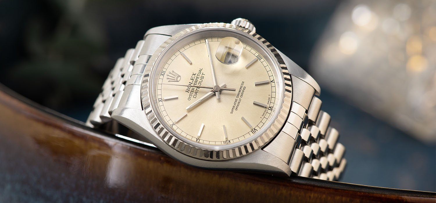 Rolex Datejust Colour-Change Cream Dial Reference 16234