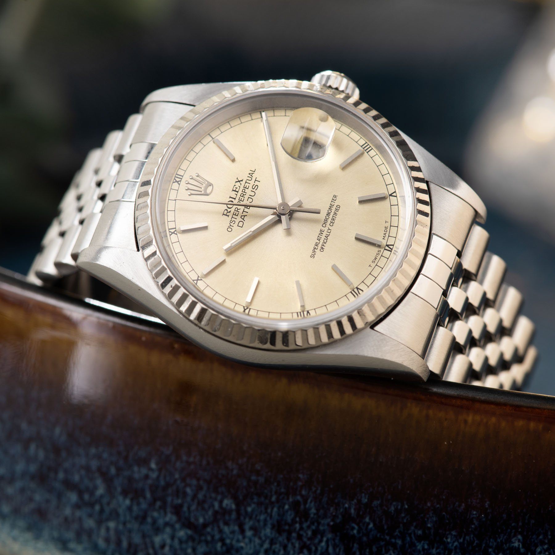 Rolex Datejust Colour-Change Cream Dial Reference 16234