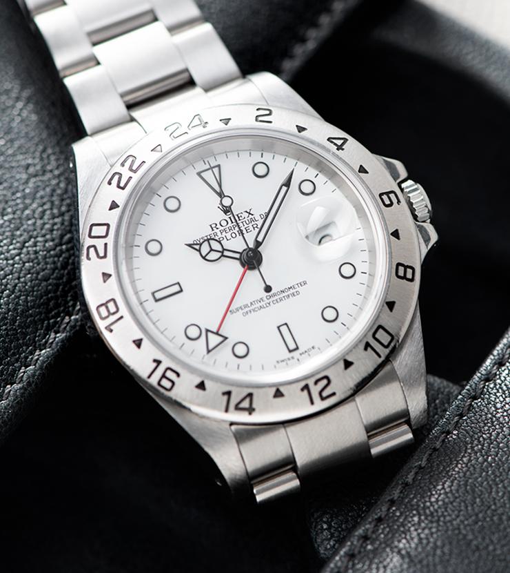 Rolex Explorer 2 White Dial 16570