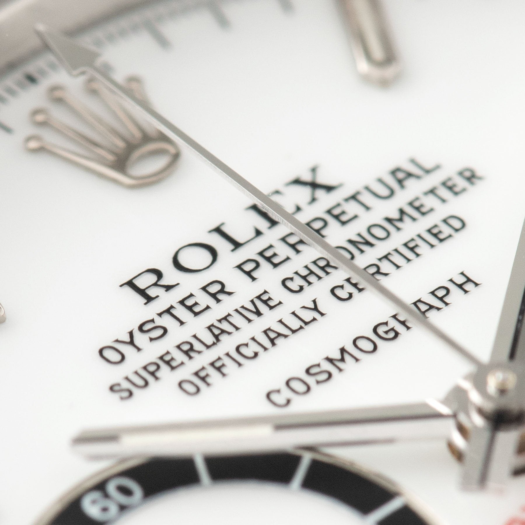 Rolex Daytona Steel 16520 Porcelain Mk1 Dial Box and Papers