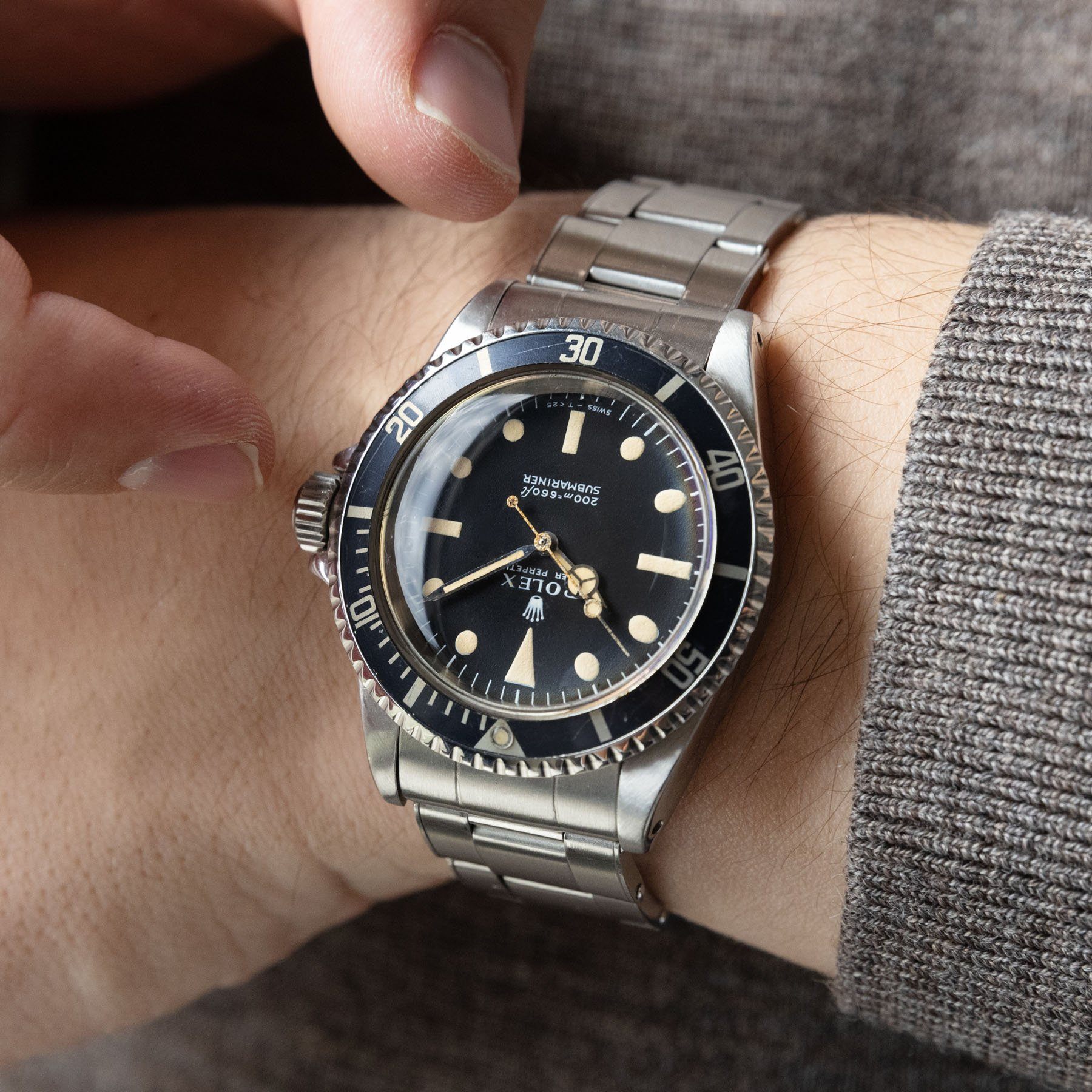 Rolex Submariner Metres First 5513