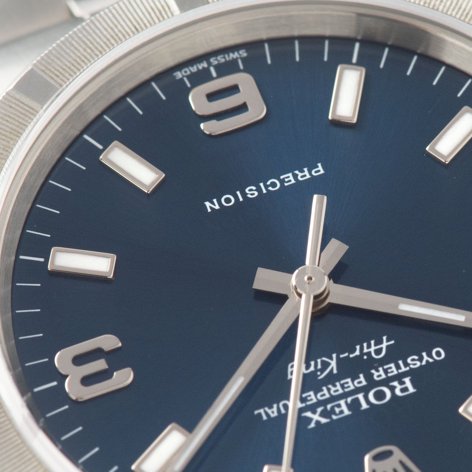 Rolex Air King Reference 14010 Blue Explorer Dial