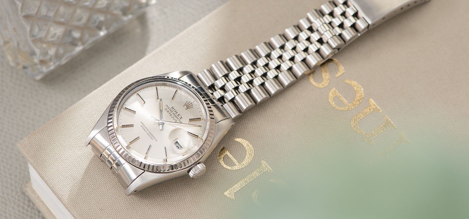 Rolex Datejust Reference 16014 Silver Dial