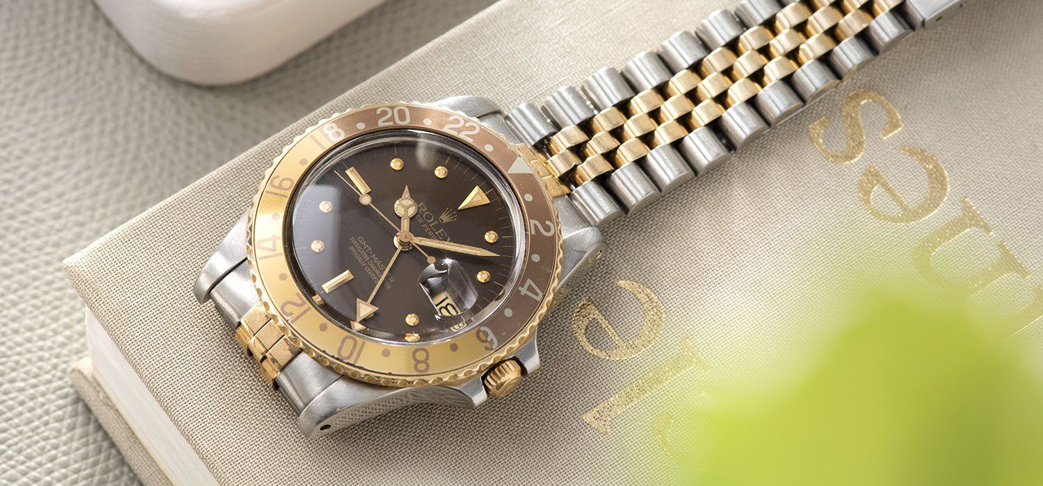 Rolex 16753 Nipple Dial GMT Master Brown Dial