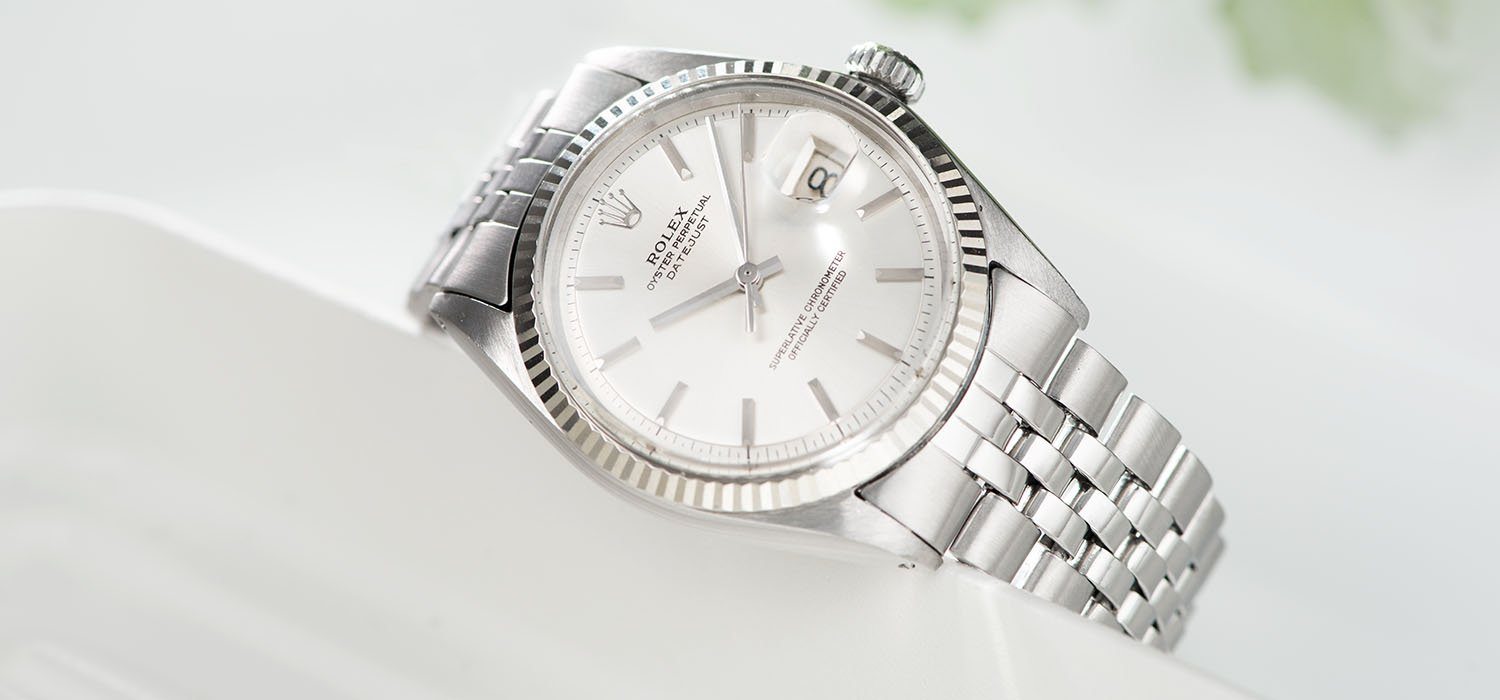 Rolex Datejust Reference 1601 Silver Dial